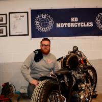 Gallows Motorcycles visiting KD