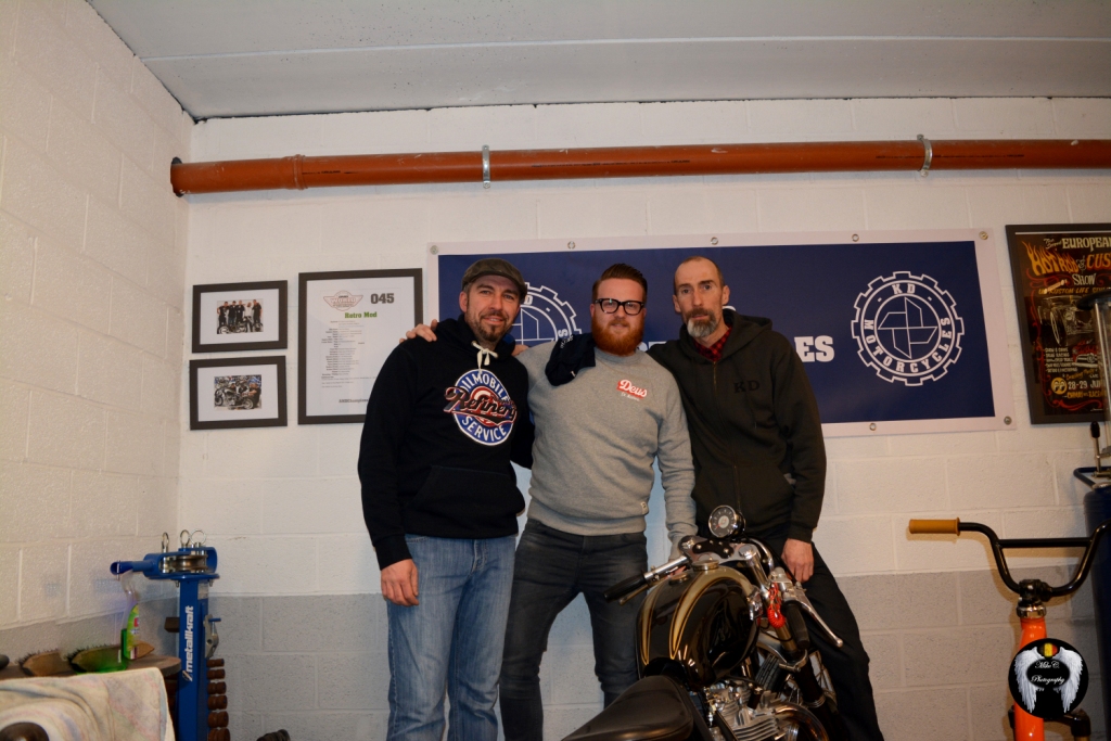 Gallows Motorcycles visiting KD