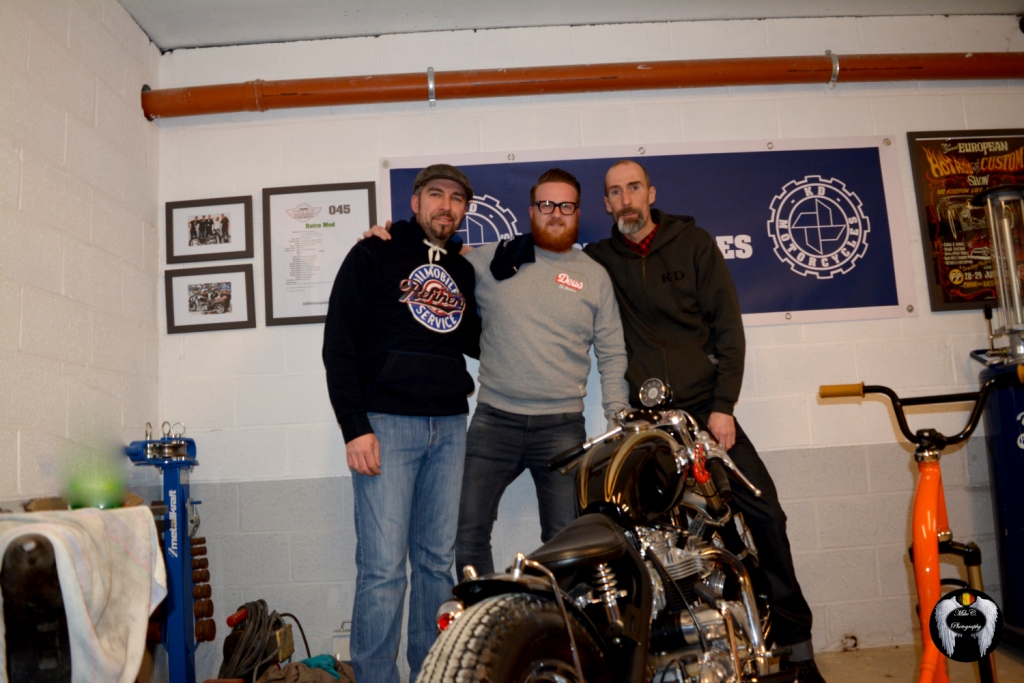 Gallows Motorcycles visiting KD
